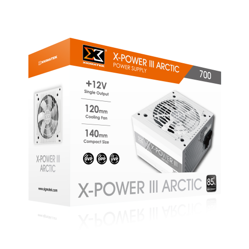 XIGMATEK X-Power III Arctic 700W XIGMATEK X-Power III Arctic 700W